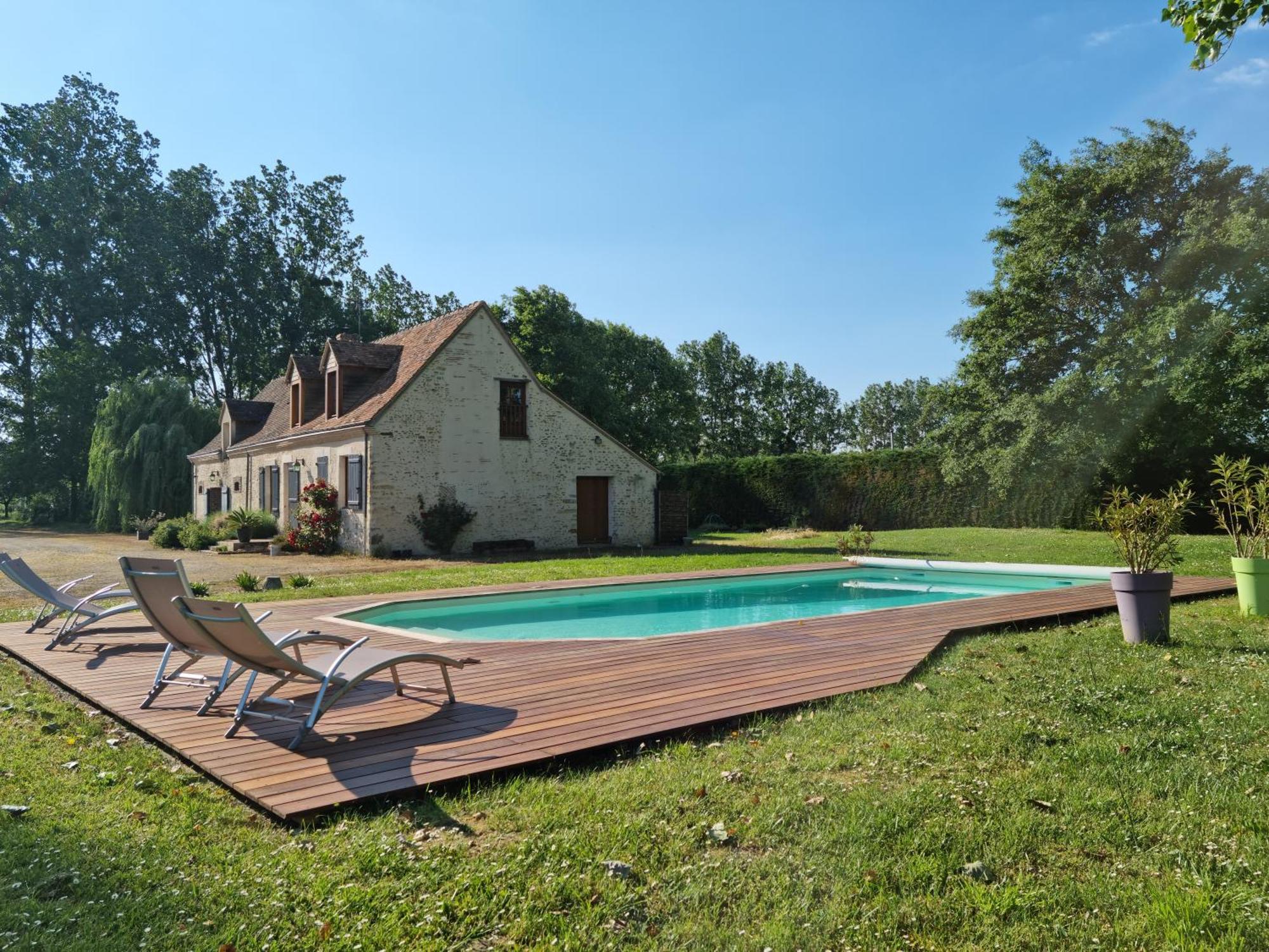 L 'Aupinouse Chambre Double Pivoine Avec Salle D'Eau Privative La Suze-sur-Sarthe Eksteriør billede