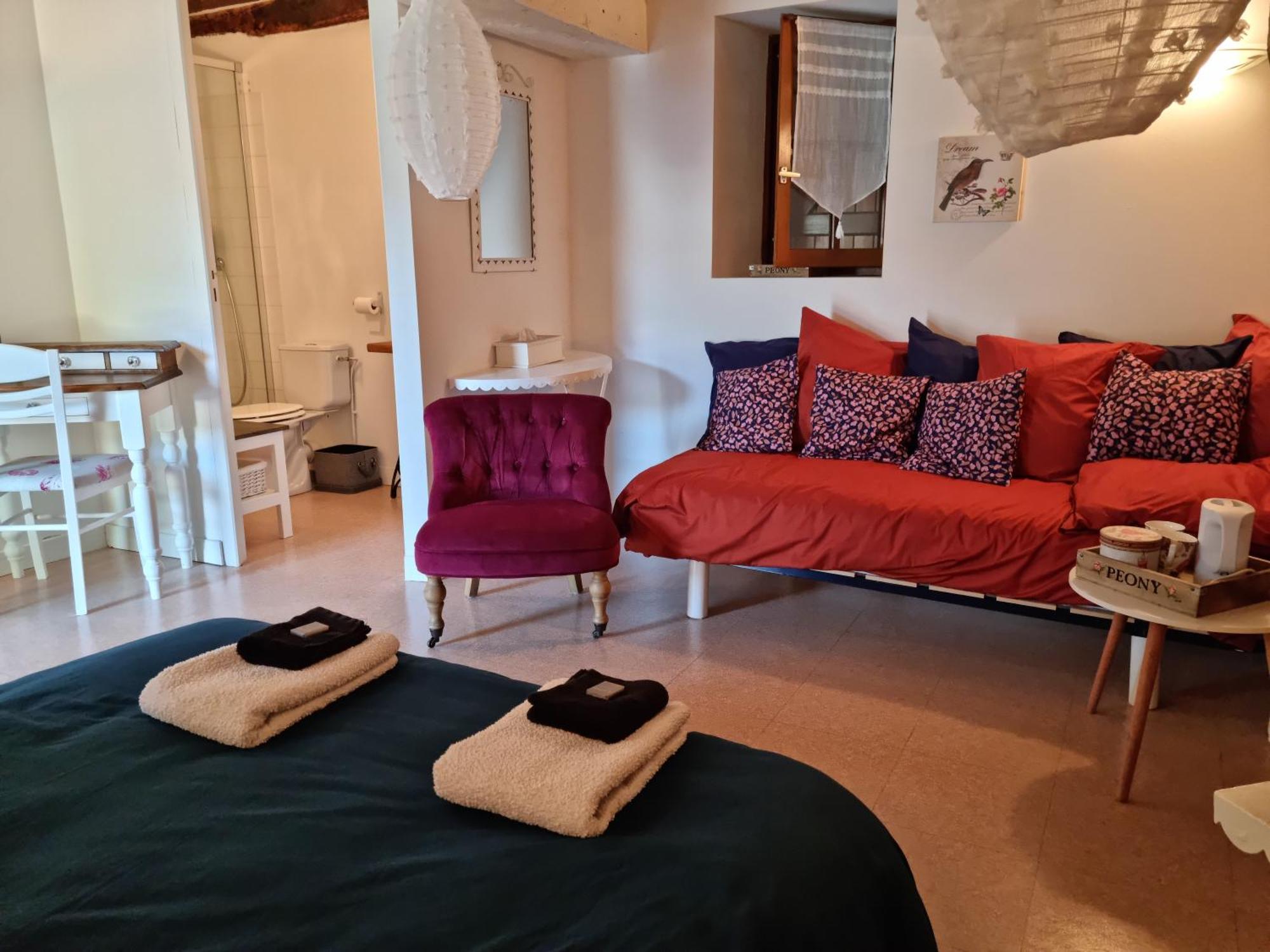 L 'Aupinouse Chambre Double Pivoine Avec Salle D'Eau Privative La Suze-sur-Sarthe Eksteriør billede