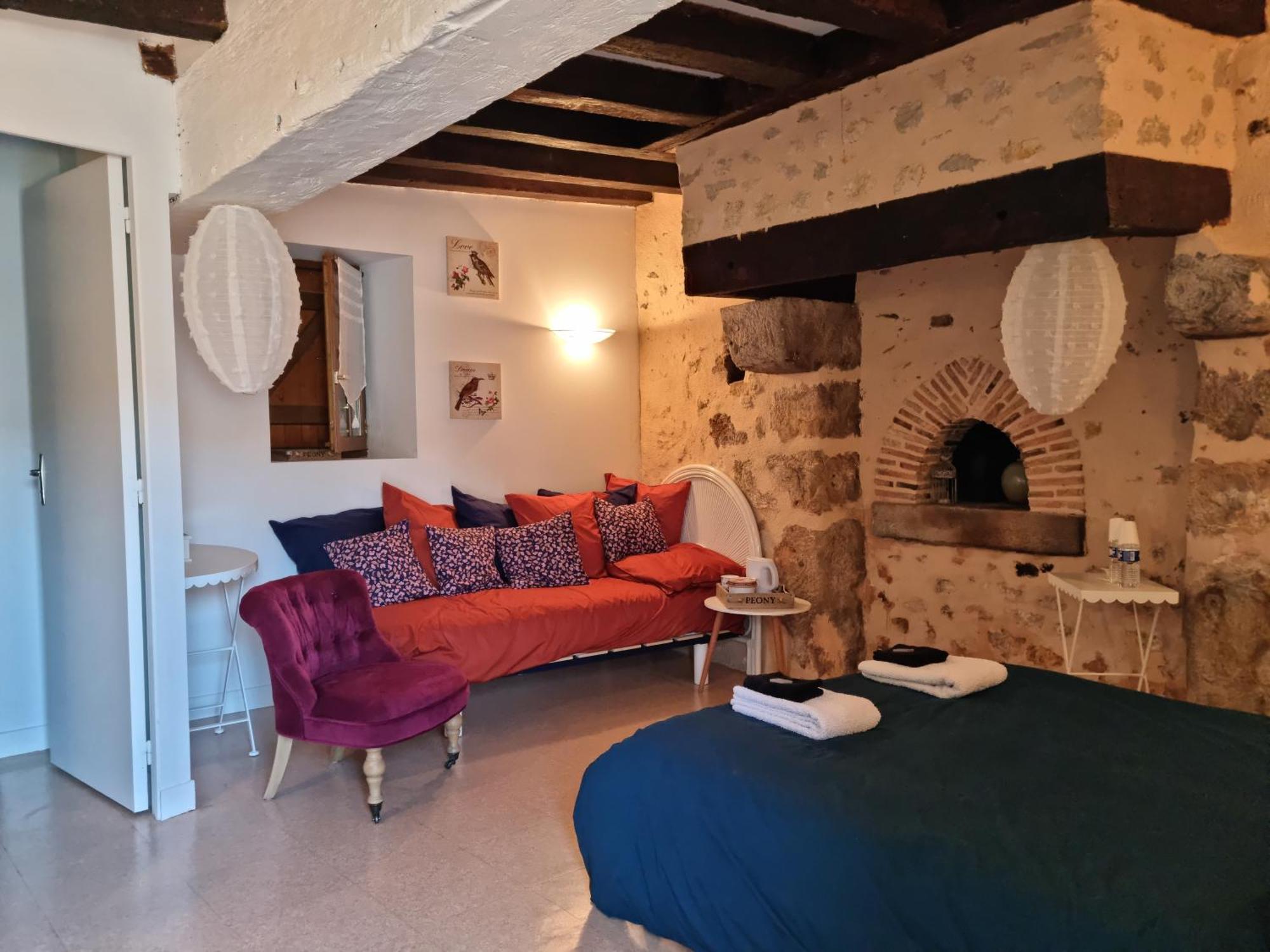 L 'Aupinouse Chambre Double Pivoine Avec Salle D'Eau Privative La Suze-sur-Sarthe Eksteriør billede